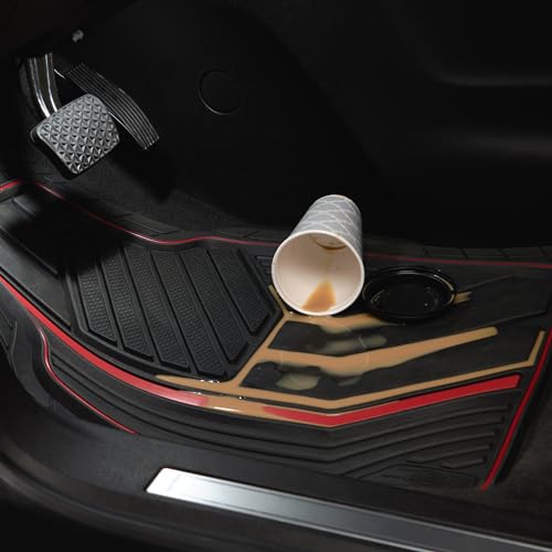 Dickies 3-Piece Heavy-Duty Rubber Floor Mats