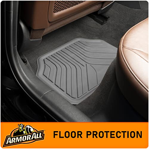 Armor All® 4-Piece All-Season Grey Floor Mats: Custom Fit, All-Weather Protection