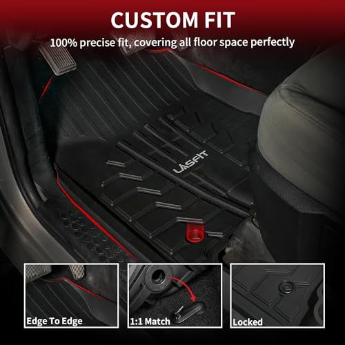 Custom Fit Black Floor Mats for Dodge Ram Trucks