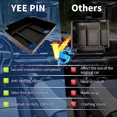 2023-2024 Chevy Silverado 1500 Console Armrest Organizer