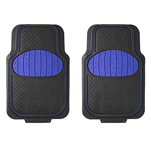 Blue Heavy-Duty Truck Floor Mats - Universal Fit