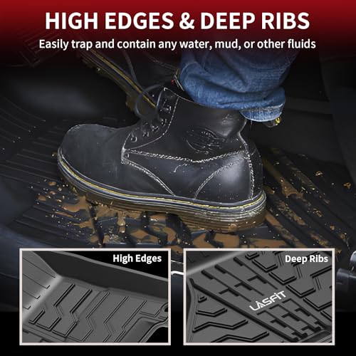 Custom Fit Black Floor Mats for Dodge Ram Trucks