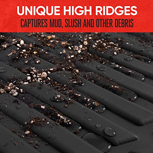 Motor Trend PRO920 Deep Dish Rubber Rear Mats