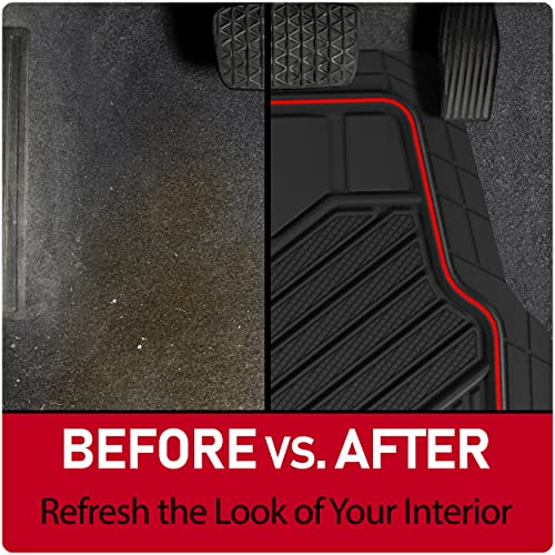 Dickies 3-Piece Heavy-Duty Rubber Floor Mats