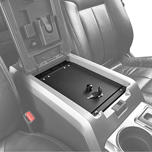 Hooke Road F150 Console Safe Lockbox Insert - Extra Storage