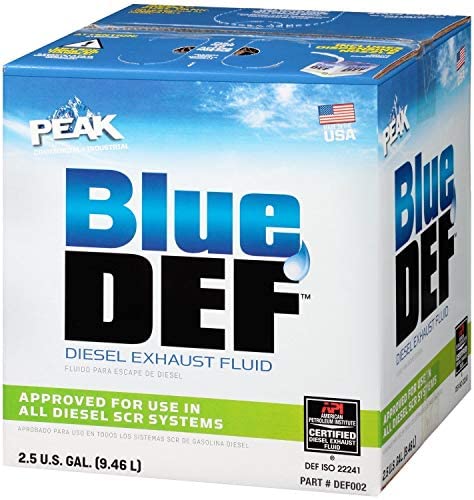 Blue Def Diesel Exhaust Fluid, 2.5 Gallon, 2 Pack
