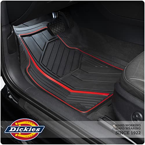 Dickies 3-Piece Heavy-Duty Rubber Floor Mats