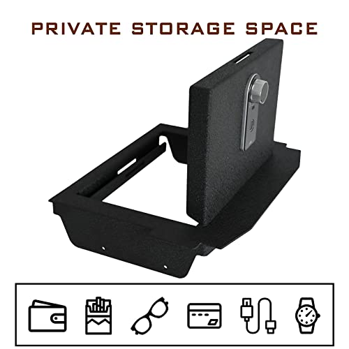 TuoJue Center Console Gun Safe for Dodge Ram Trucks
