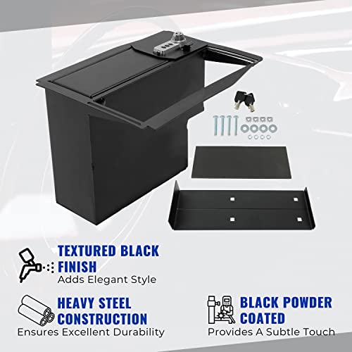 KUAFU Center Console Safe Vault for Ford Trucks 2015-2020