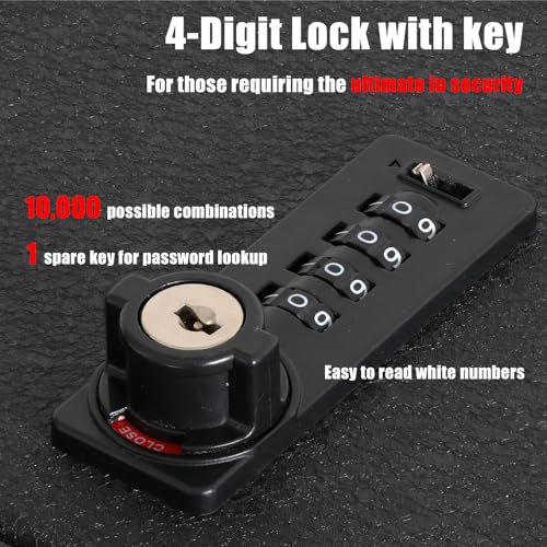 JIKE Center Console Gun Safe for 2013-2019 Dodge Ram