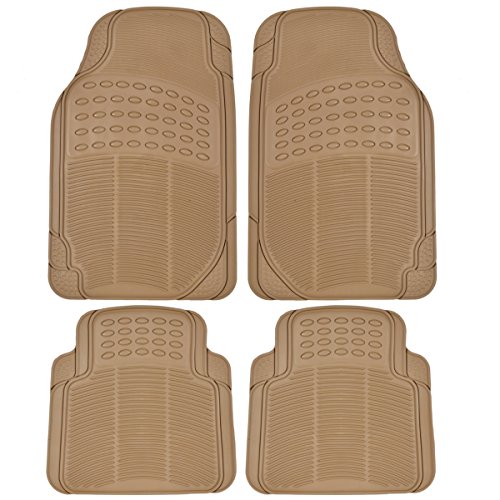 Universal Fit Rubber Front & Rear Truck Floor Mats