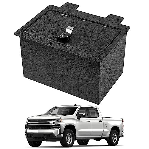Chevy Silverado/GMC Sierra Center Console Safe with Combo Lock