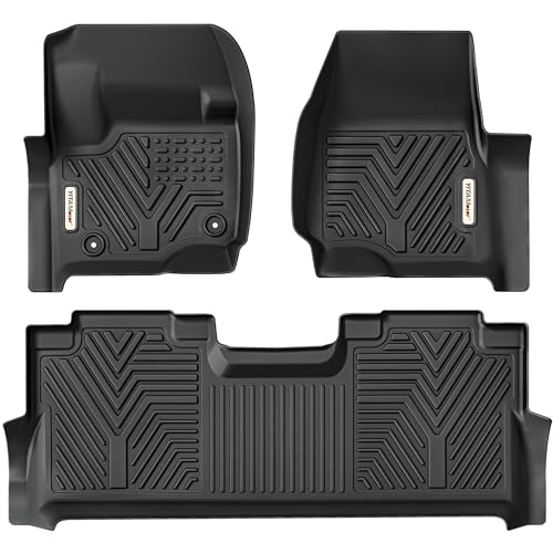 YITAMOTOR Floor Mats for F-250/F-350 SuperCrew Cab