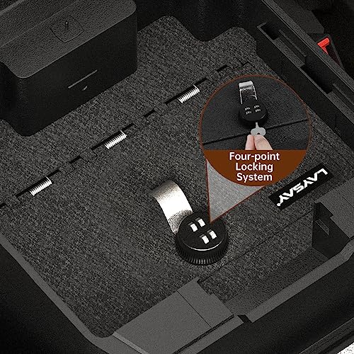 Chevy Silverado/GMC Sierra Center Console Safe with Combo Lock