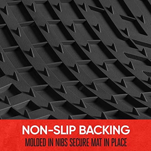 Motor Trend FlexToughXL All-Weather Rubber Car Truck Mats