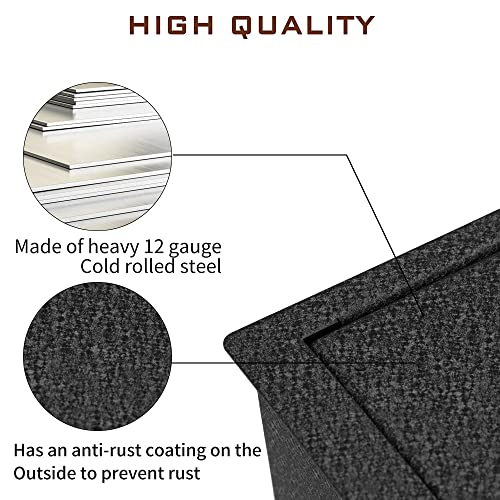 TuoJue Center Console Gun Safe for Dodge Ram Trucks