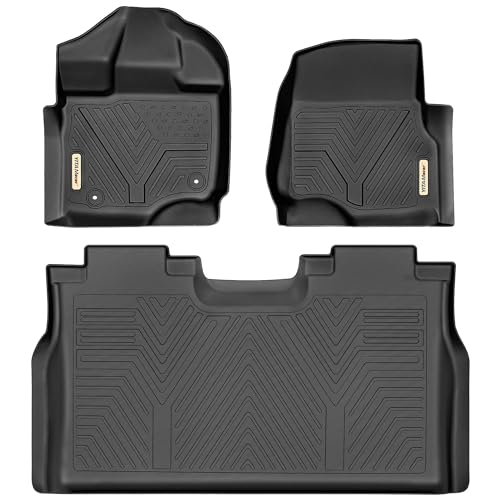 Ford F-150 SuperCrew Cab Floor Mats, All-Weather Protection