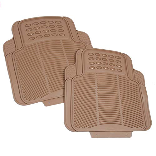 Universal Fit Rubber Front & Rear Truck Floor Mats