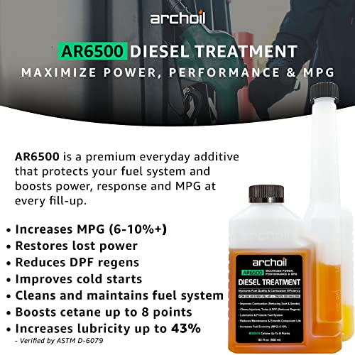 Archoil AR6500 Diesel Treatment Four Pack - Treats 400 Gallons