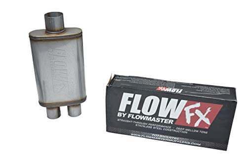 Dual Exhaust Kit - 2.5" Aluminized Pipe, Flowmaster Muffler