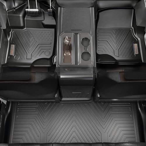Ford F-150 SuperCrew Cab Floor Mats, All-Weather Protection