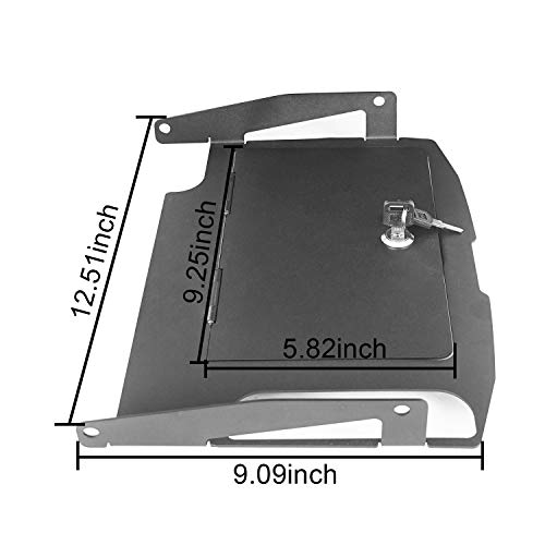 u-Box Ram 1500 Interior Locking Console Storage Box