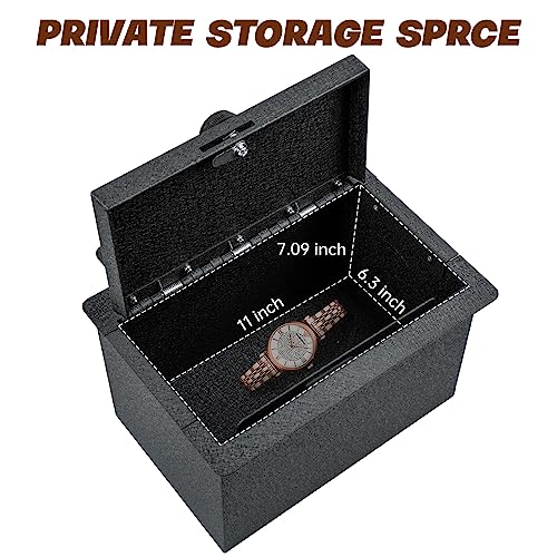 Chevy Silverado/GMC Sierra Center Console Safe with Combo Lock