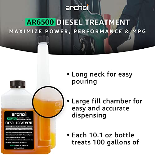 Archoil AR6500 Diesel Treatment Four Pack - Treats 400 Gallons