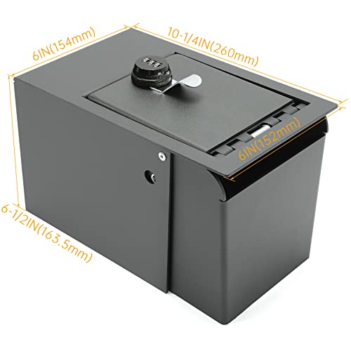 2011-2019 Ford Explorer Center Console Gun Safe Box