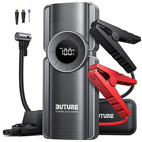 BUTURE Portable Car Jump Starter with Air Compressor