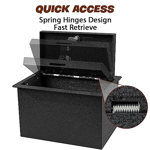 Chevy Silverado/GMC Sierra Center Console Safe with Combo Lock