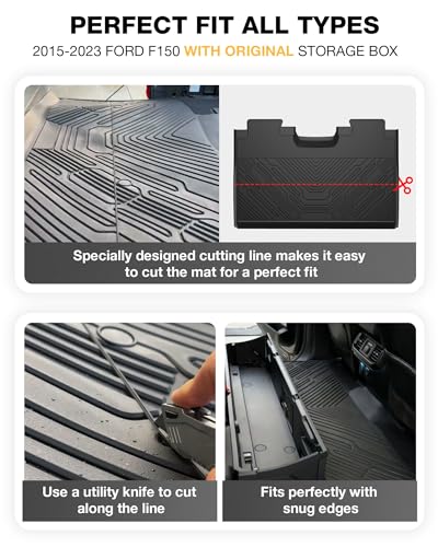 Ford F150 Lightning SuperCrew Cab TPE Floor Mats