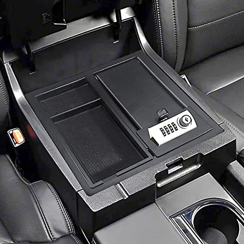 Toyota Tundra Center Console Gun Safe with Lock