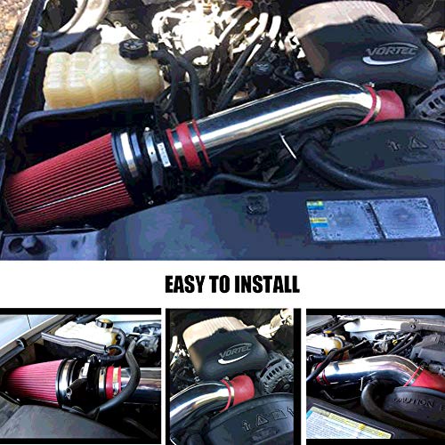 4" Cold Air Intake Kit for GMC Chevy V8