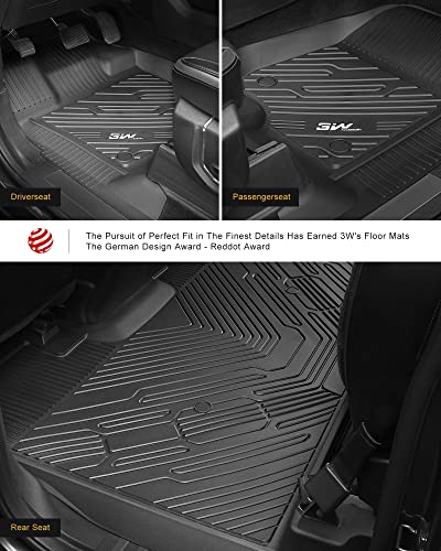 Ford F150 Lightning SuperCrew Cab TPE Floor Mats