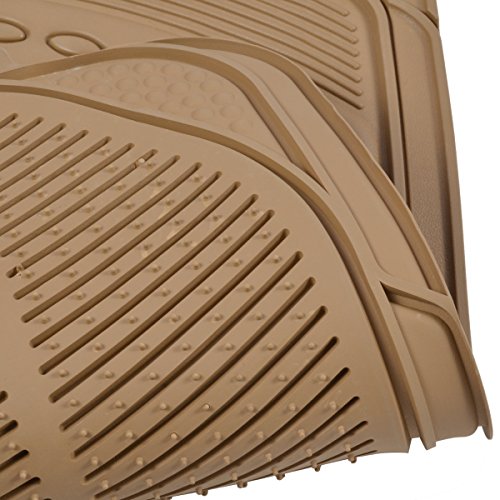Universal Fit Rubber Front & Rear Truck Floor Mats