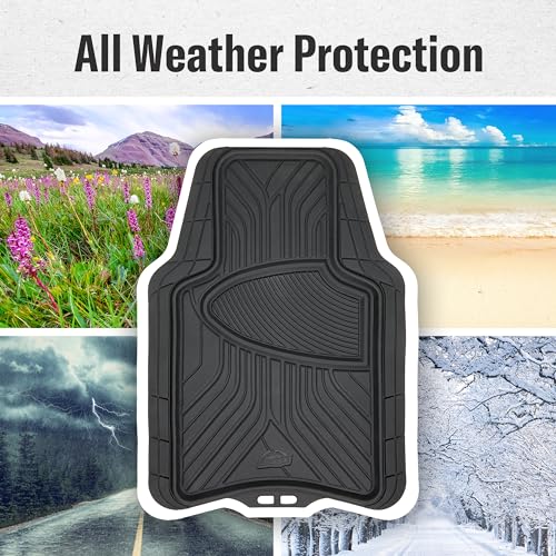 Armor All® 4-Piece Black All-Season Floor Mats - Custom Fit
