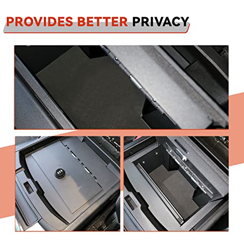 HECASA Gun Safe Vault for Dodge Ram Storage Box