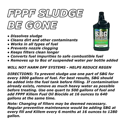 FPPF 90342 SBG - 32 oz. Diesel Fuel Treatment