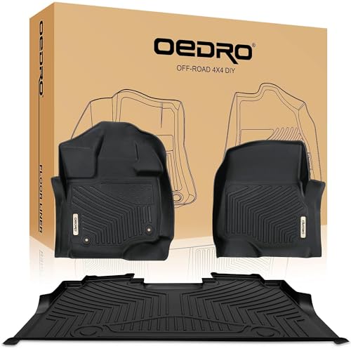 OEDRO Floor Mats for Ford F-150 SuperCrew Cab