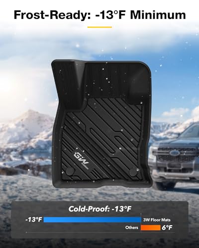 Ford F150 Lightning SuperCrew Cab TPE Floor Mats