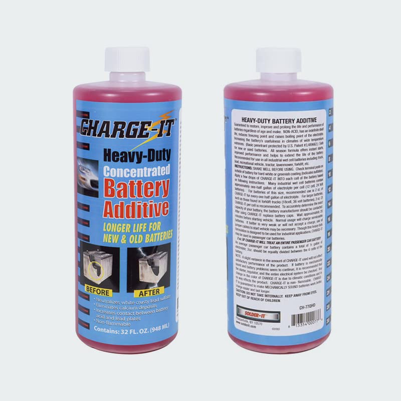 Battery Desulfator & Reactivator Concentrate for Truck Batteries