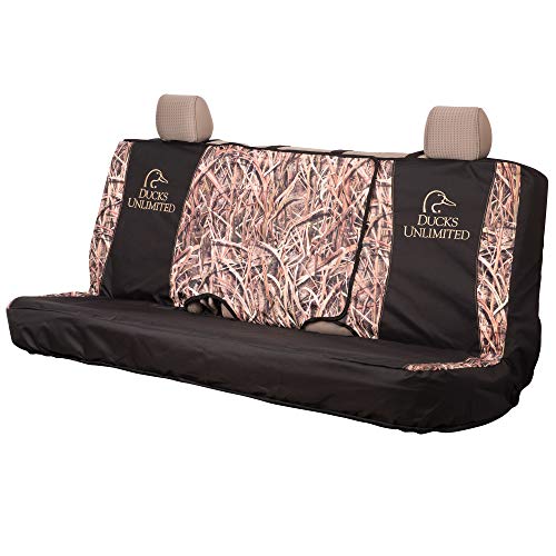 Ducks Unlimited Camo Bench Seat Cover - Shadow Grass