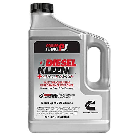 6 Pack 64oz Power Service Diesel Kleen + Cetane Boost