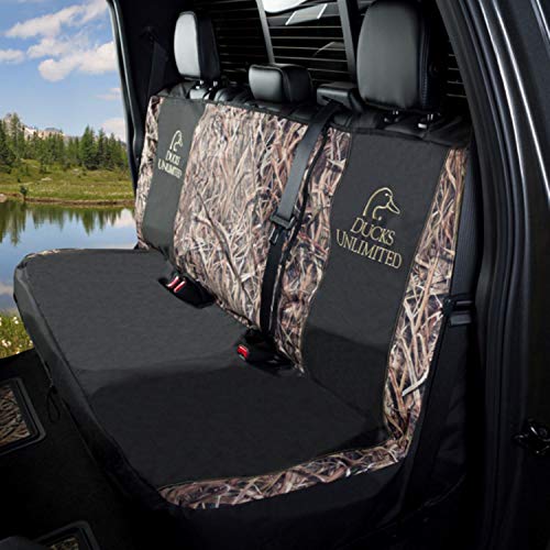 Ducks Unlimited Camo Bench Seat Cover - Shadow Grass