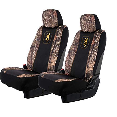 2 Pack Browning Universal Seat Covers, Mossy Oak Country