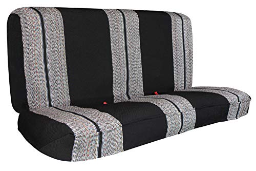 Leader Accessories Black Saddle Blanket Pickup Truck Bench Seat Cover