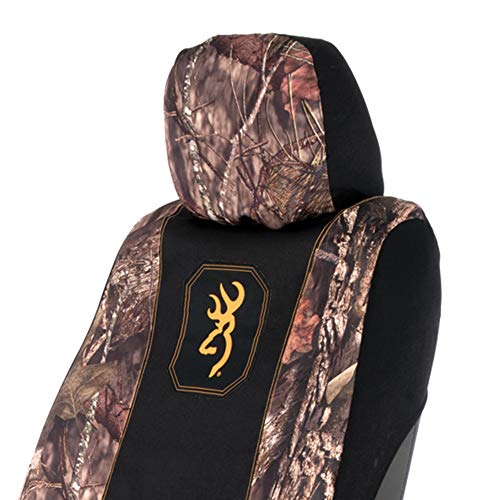2 Pack Browning Universal Seat Covers, Mossy Oak Country
