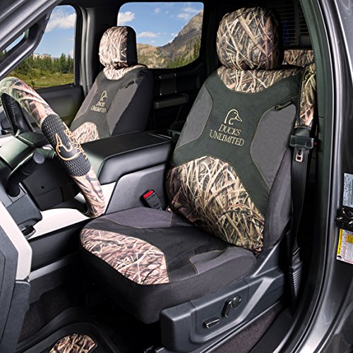 Ducks Unlimited Low Back Seat Cover, Mossy Oak Blades