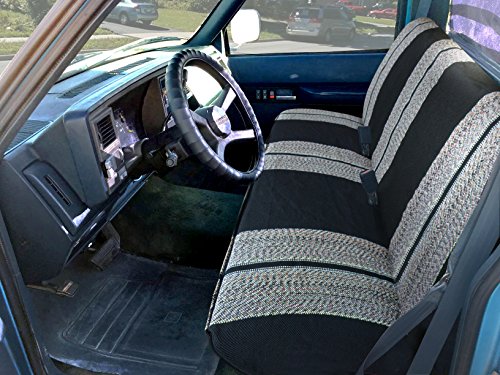 Leader Accessories Black Saddle Blanket Pickup Truck Bench Seat Cover